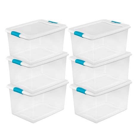 best way to pack items for storage plastic boxes for storage