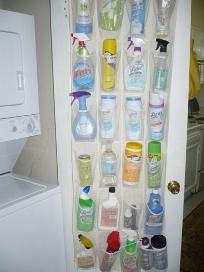 over the door shoe holder used to store household items