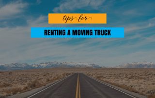 things to know when renting a moving truck