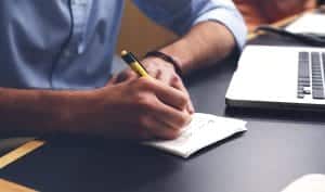 make a list for your storage unit