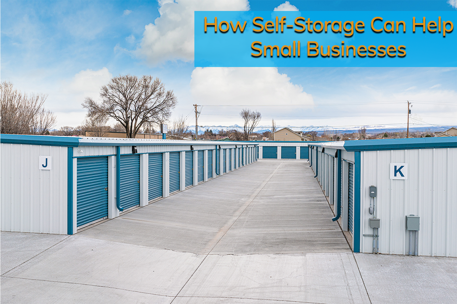 All Secure Storage units ready to help small businesses.